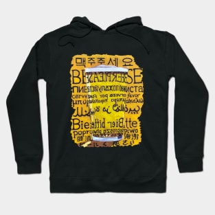 Beer Please in 10 Different Languages Hoodie